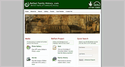 Desktop Screenshot of belfastfamilyhistory.com