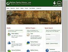 Tablet Screenshot of belfastfamilyhistory.com